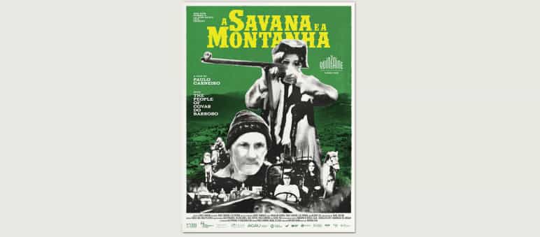 Cartaz do filme "A Savana e a Montanha"