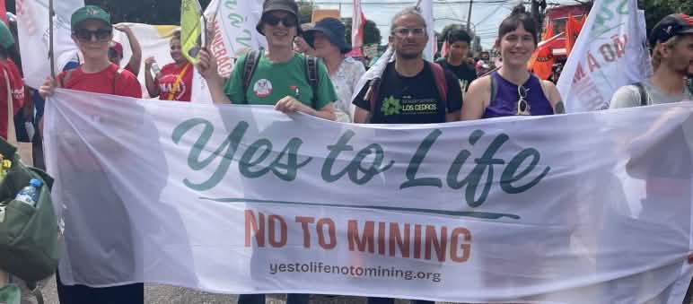 Klaus Schenck na Marcha Global pelo Clima” em 15.11.2025