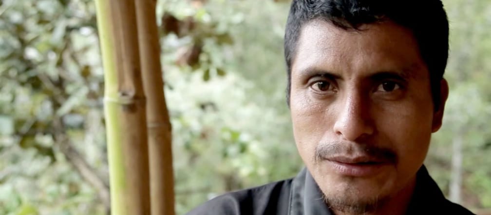 Retrato do defensor de direitos humanos Simón Pedro Pérez López, México