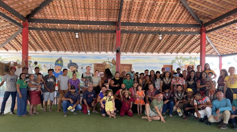 Visita de delegação com as organizações CIMI, FASE, WRM e Salve a Floresta a comunidades indígenas, riberinhas e quilombolas do Vale do Acará
