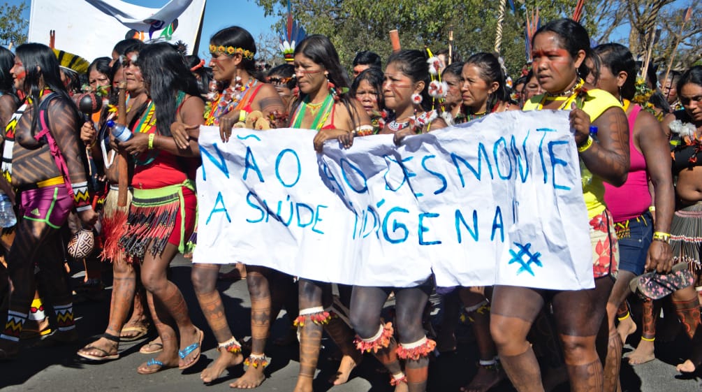 Marcha das Mulheres Indígenas - Brasília