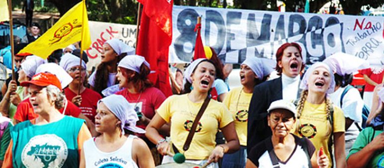 Mulheres do Movimento sem Terra MST no Brasil